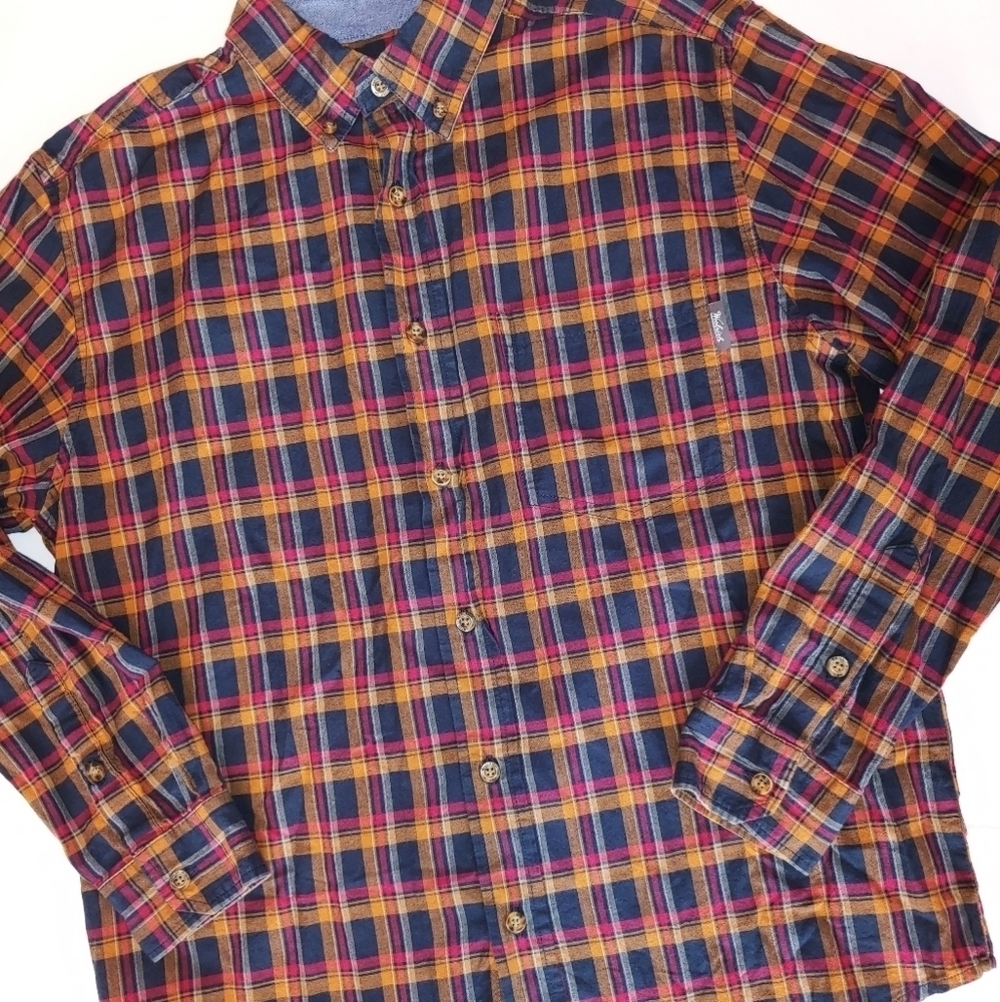 Woolrich Plaid Long Sleeve Button Shirt M